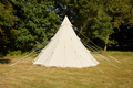 Glampingtält Teepee Beige Ø5 x 3,5 m Blue Moose 